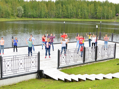 Сцена на воде